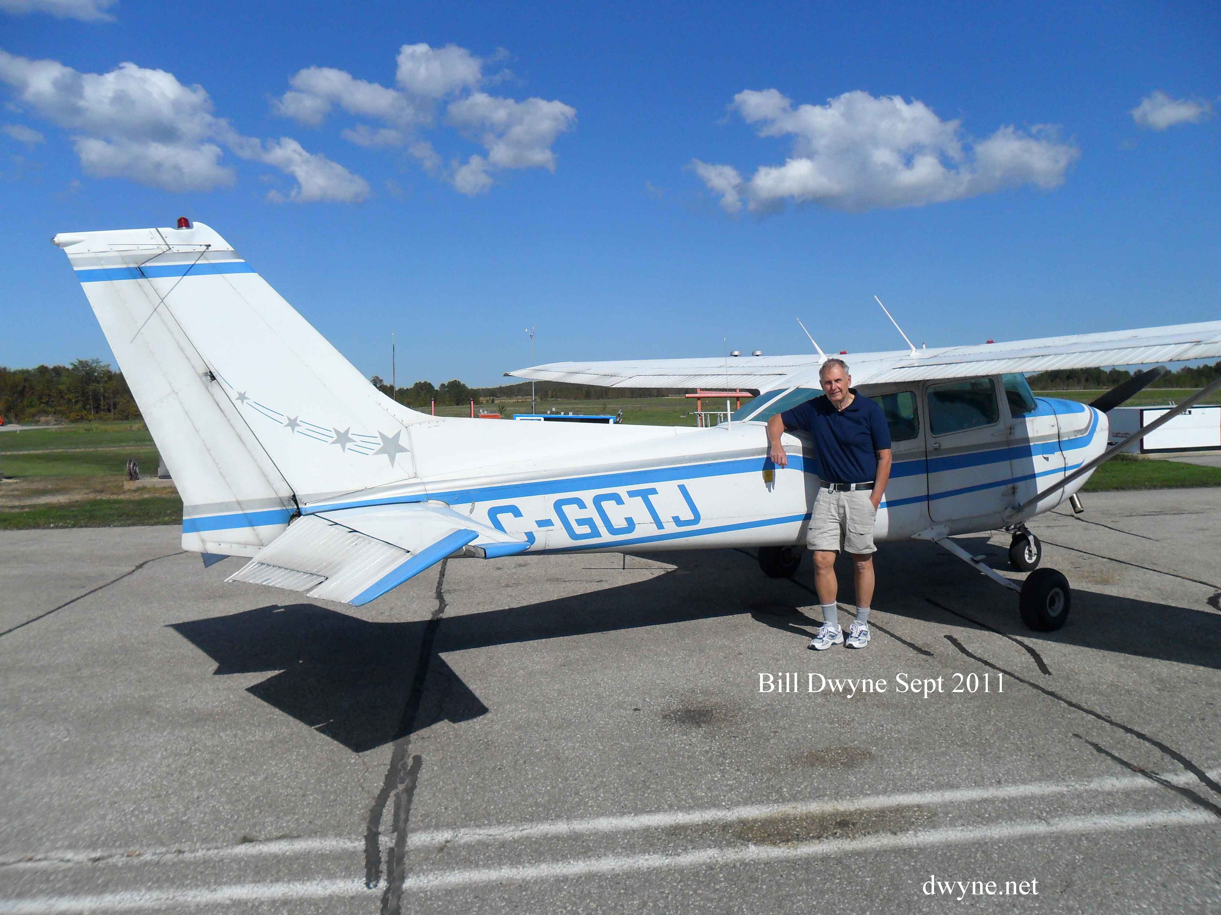 Bill D. at Wiarton Airport