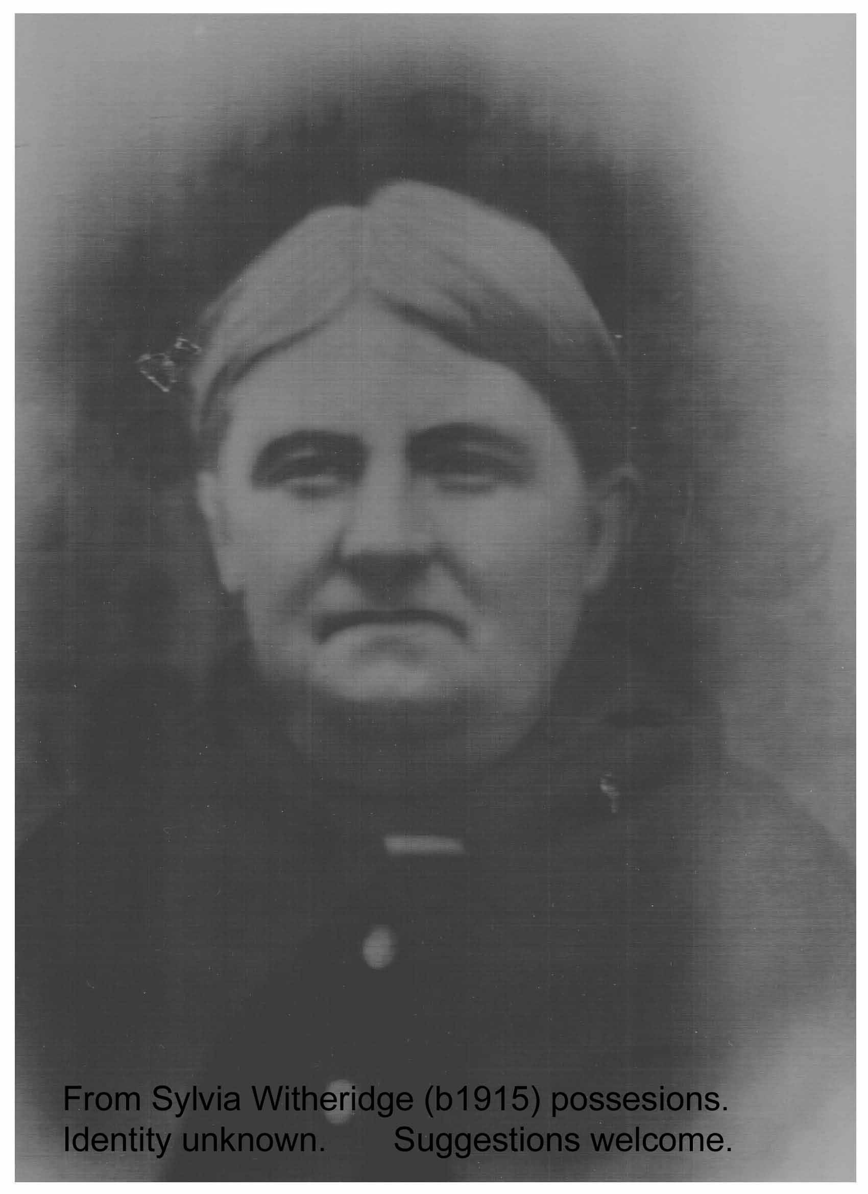 Photo - dwyne.net Witheridge Unknown Photo from Sylvia Witheridge ?