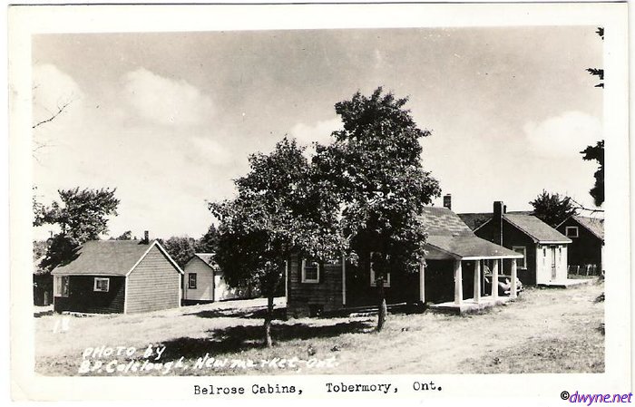 Tobermory Belrose Cabins 1940's