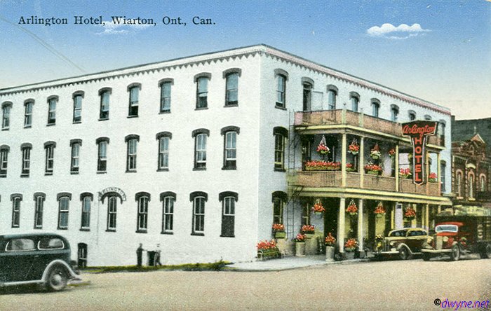 Wiarton Arlington Hotel 1040s