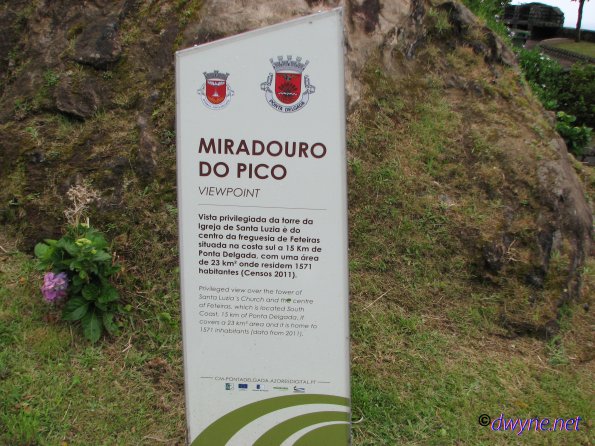 416 Miradouro do Pico (Lunch)