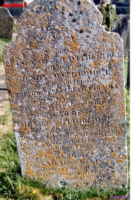 Gravestone-8-Witheridge-nee-Coleman-Ermington-Churchyard