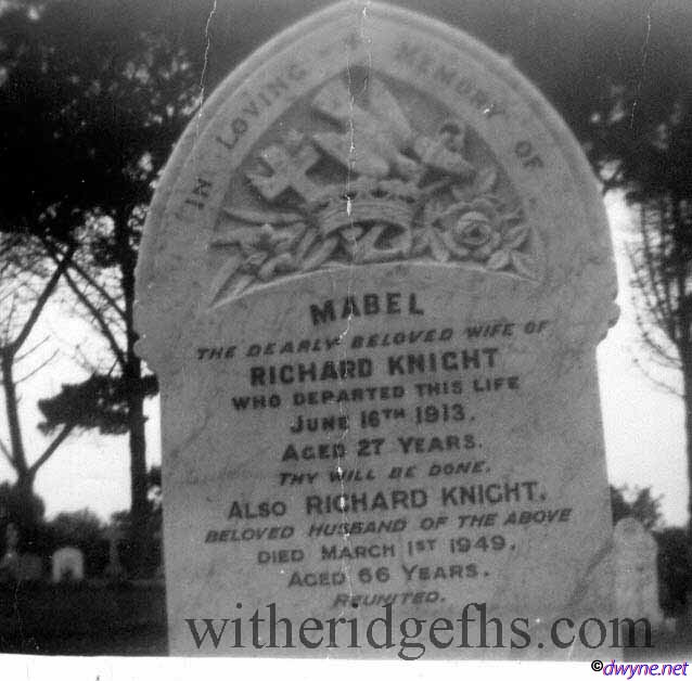 Gravestone-1949-Richard-&-Mabel-Knight