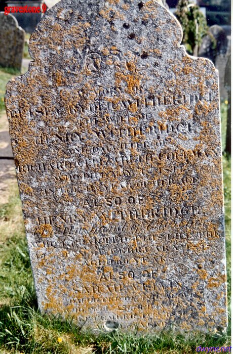 Gravestone-8-Witheridge-nee-Coleman-Ermington-Churchyard