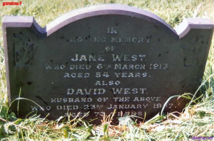 Gravestone-9-West-nee-Witheridge-Ermington-Churchyard
