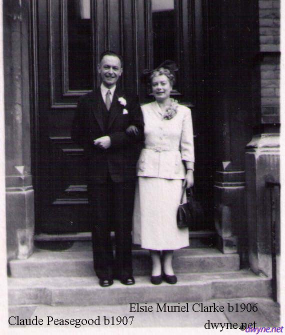 Claude-Peasegood-b1907-Elsie-Muriel-Clarke-b1906